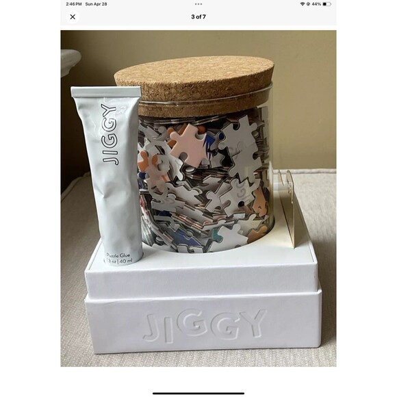 Jiggy Jigsaw Puzzle Cali View By Dominique Brown Art 450 Pieces 14” x 18” NEW - Picture 3 of 7